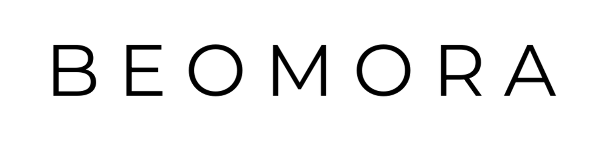 The word BEOMORA in black uppercase letters centered on a plain white background.